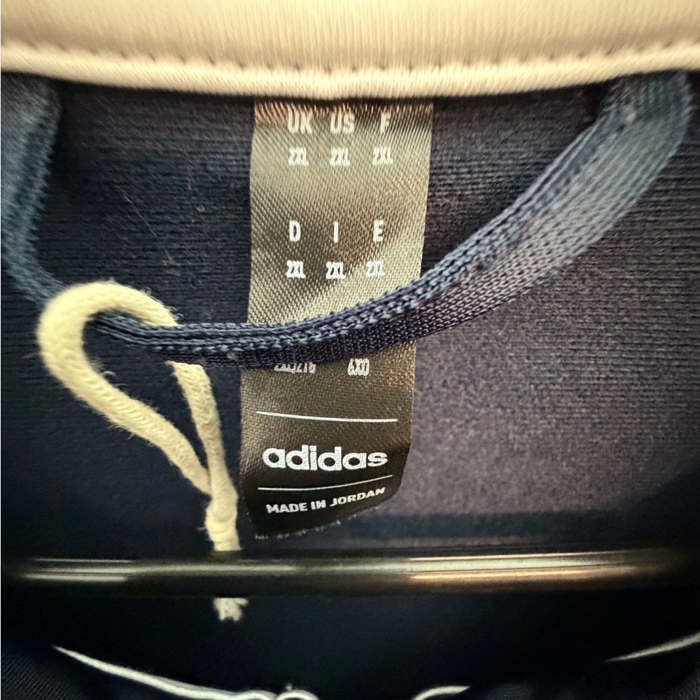 Adidas Men’s Black Full Zip Track Jacket | Size 2XL - Picture 3 of 4